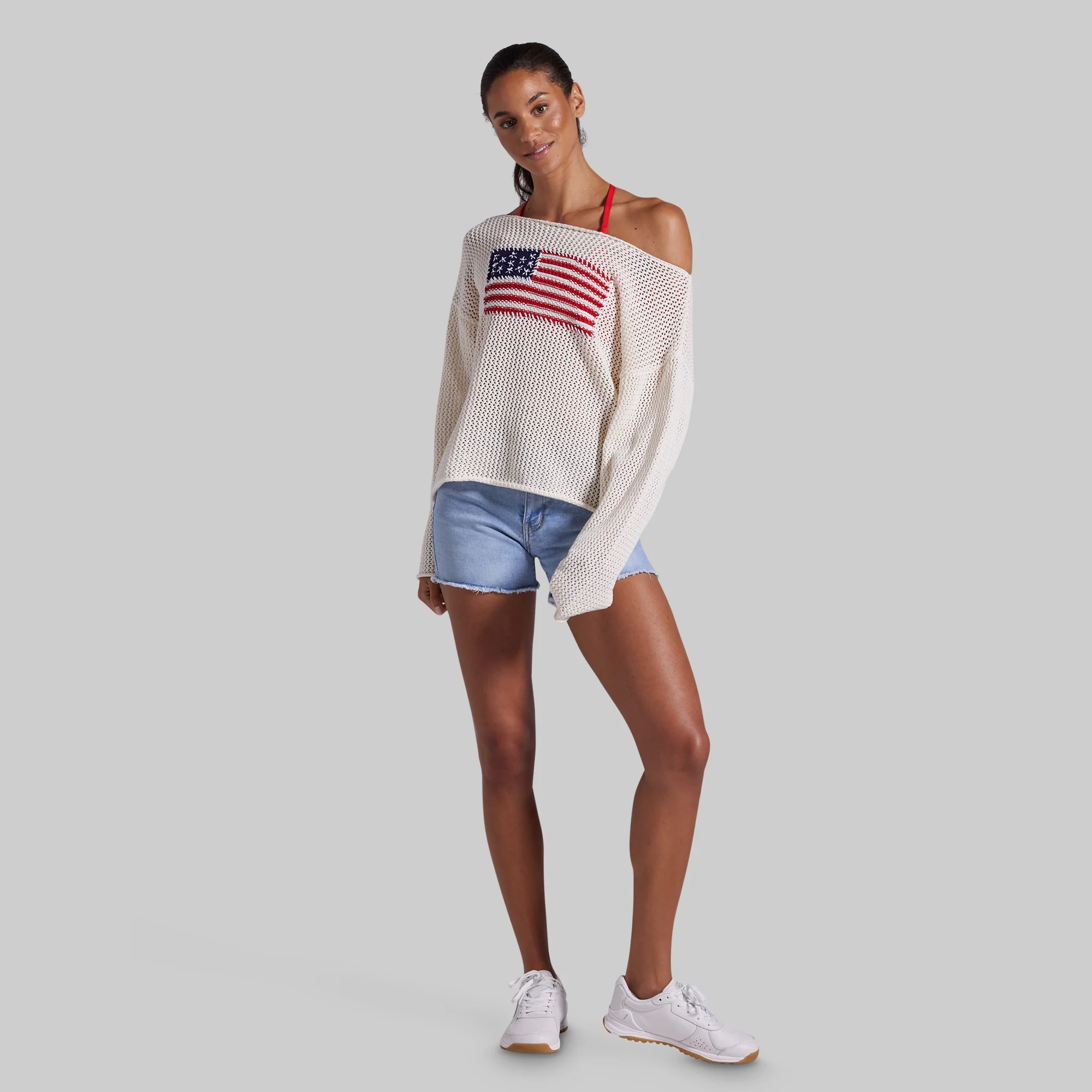 All American Sweater (Ivory) - Image 6