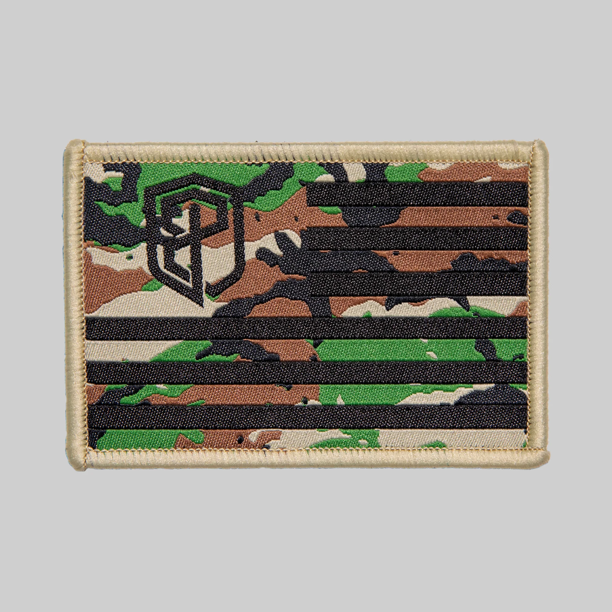 Born Primitive Velcro Flag Patch (Camo)