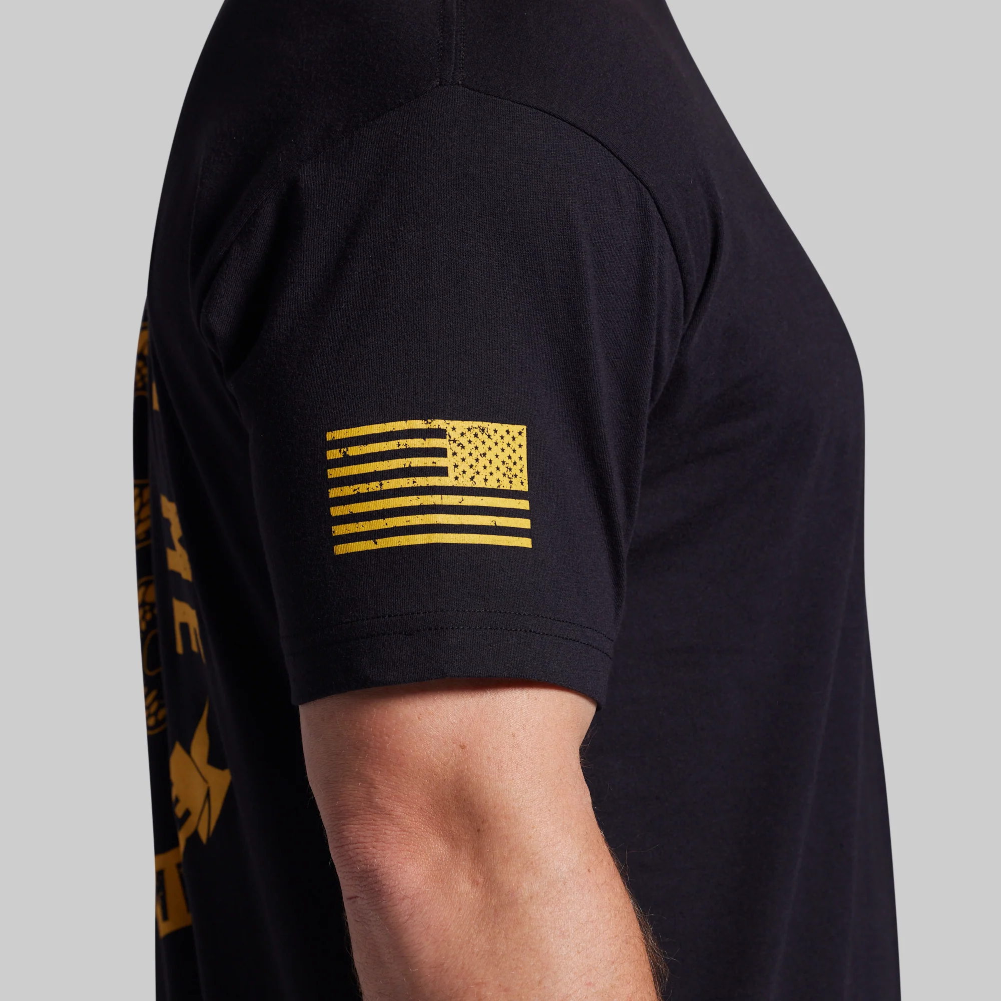 Don't Tread On Me Tee (Black) - Image 4