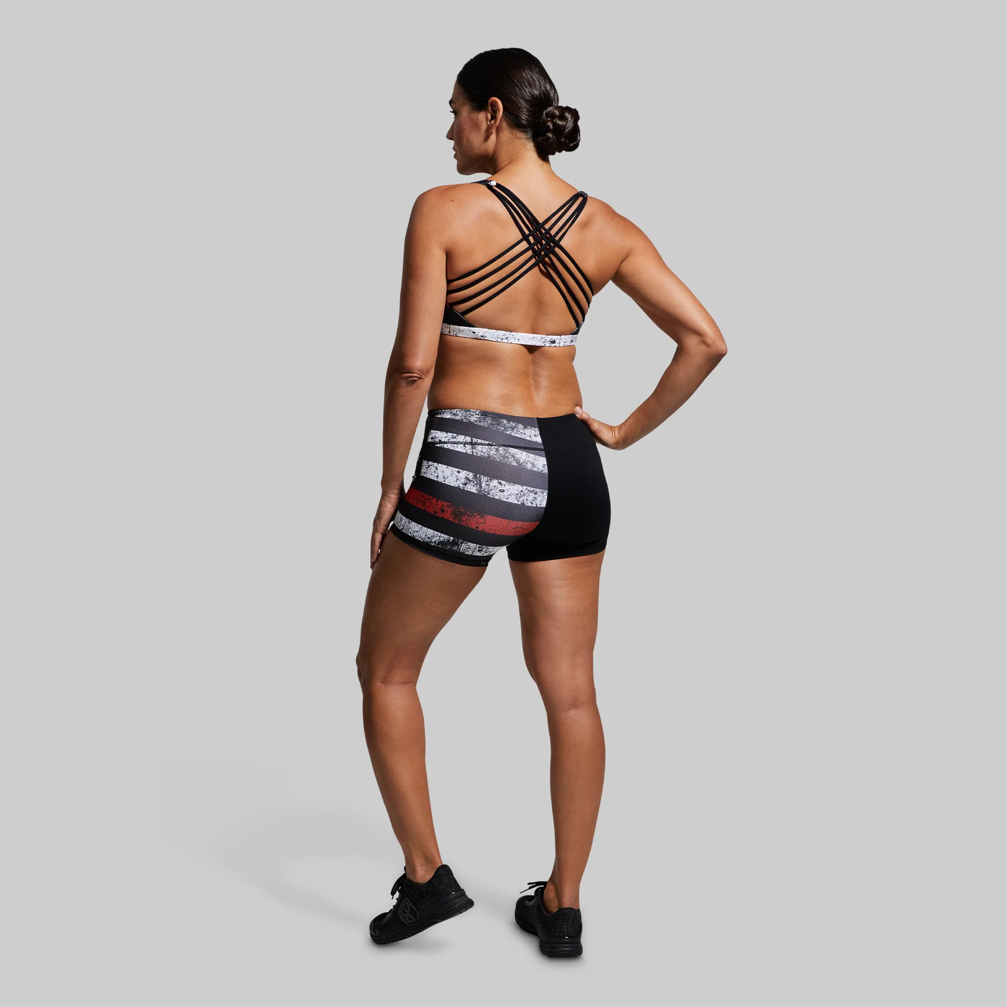 Double Take Original Booty Short (Thin Red Line) - Image 5