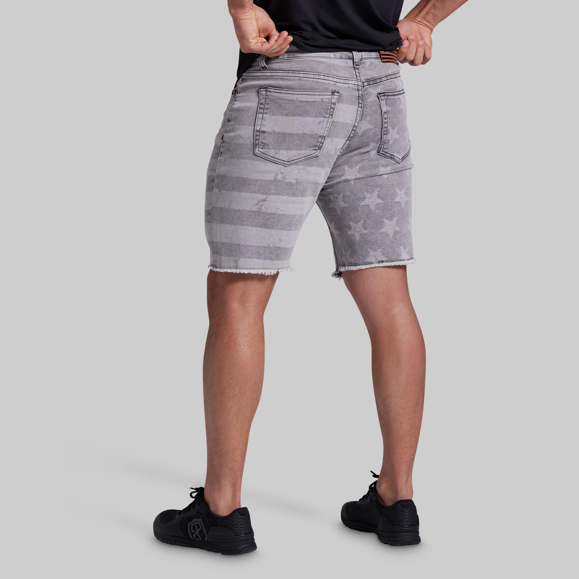 FLEX Stretchy Jort 7" (Ash Americana) - Image 5
