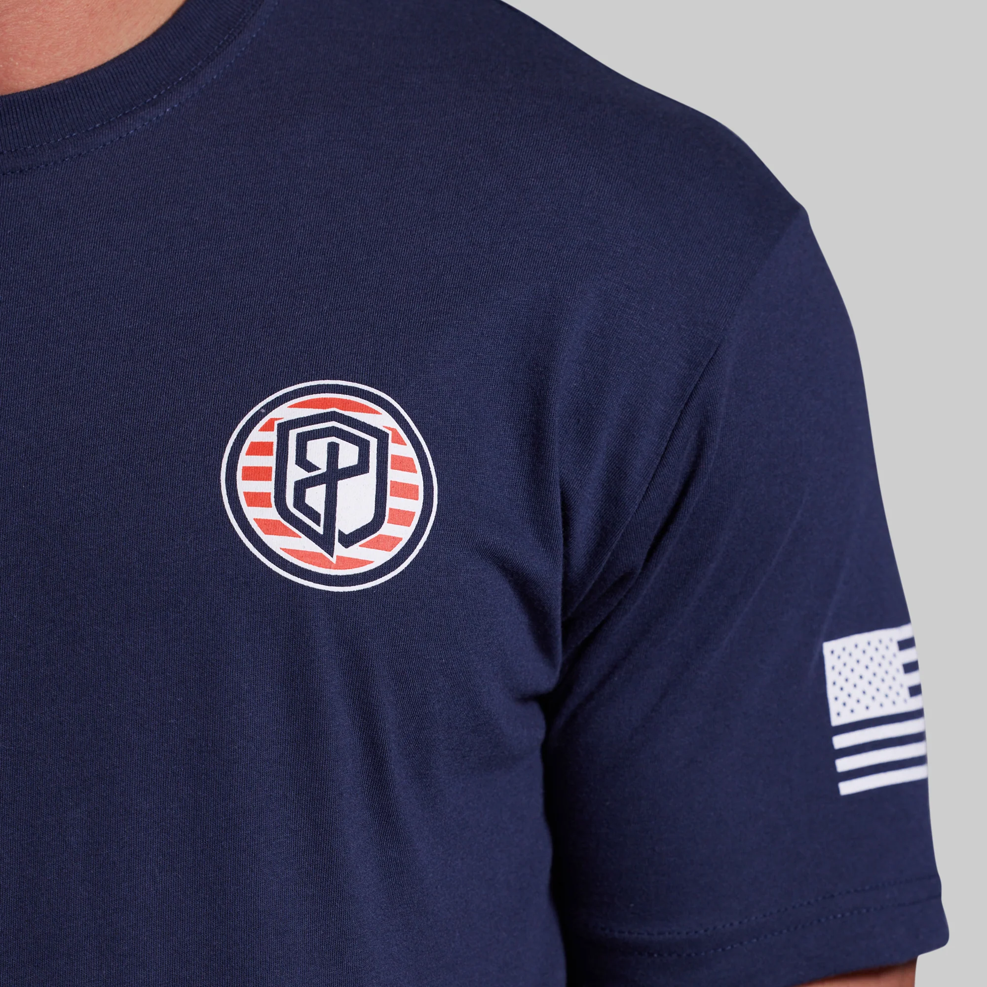 For The Driven Patriot Tee (Navy) - Image 3