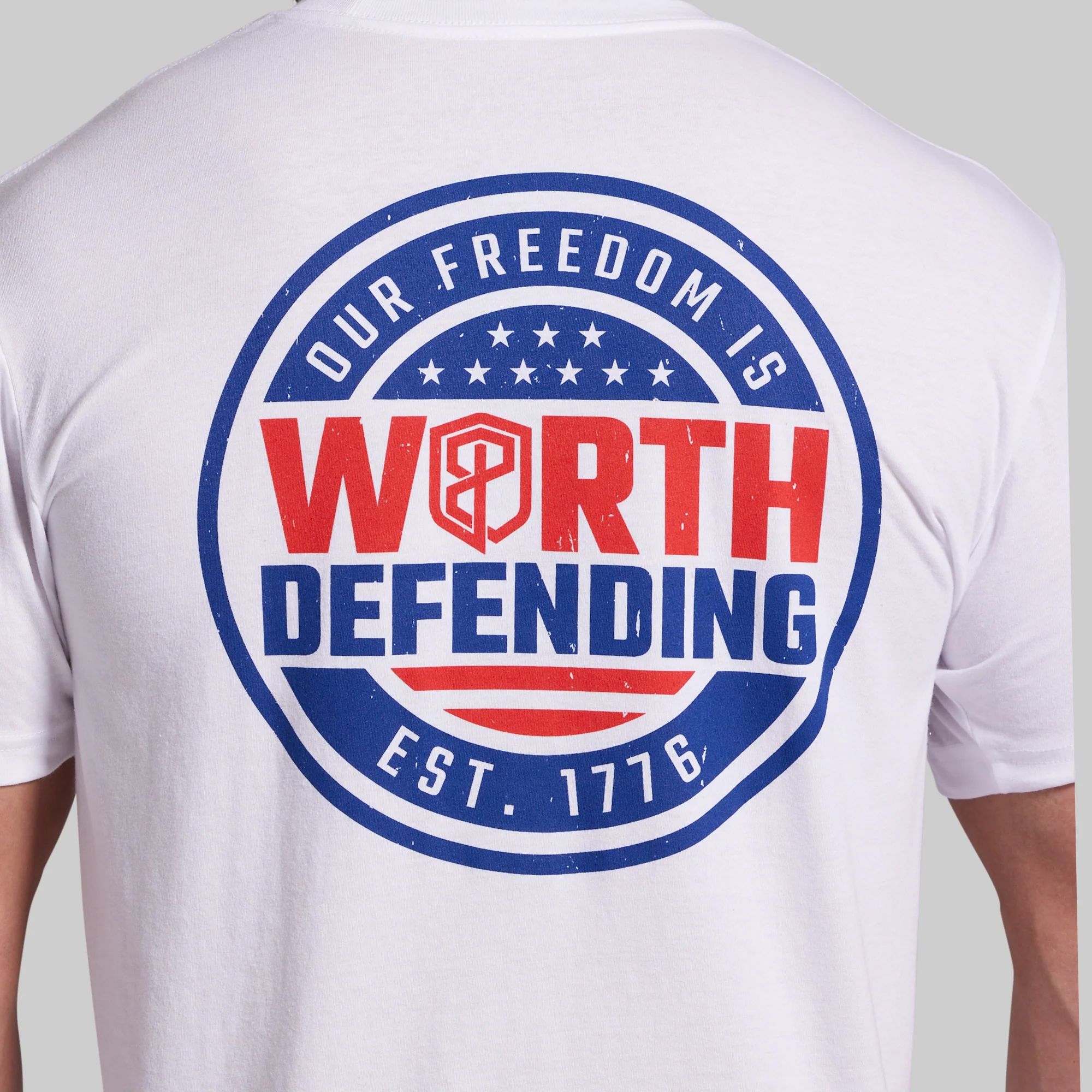 Freedom Defended Tee (White) - Image 6