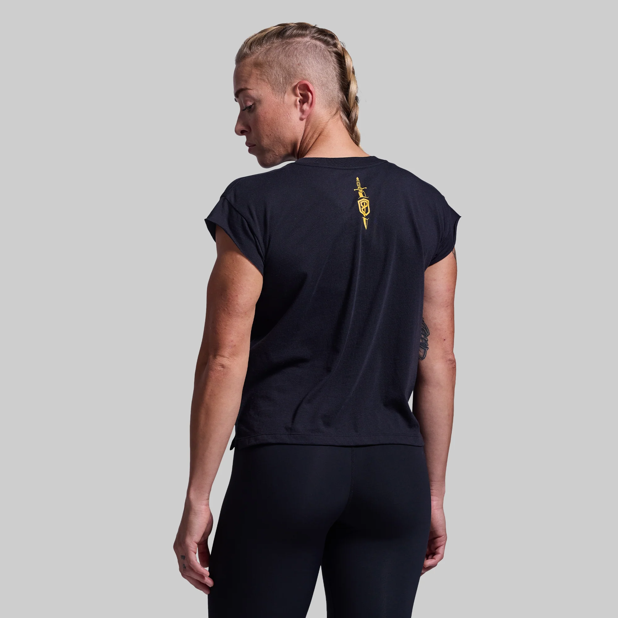 Give Me Liberty Muscle Tee (Black) - Image 2