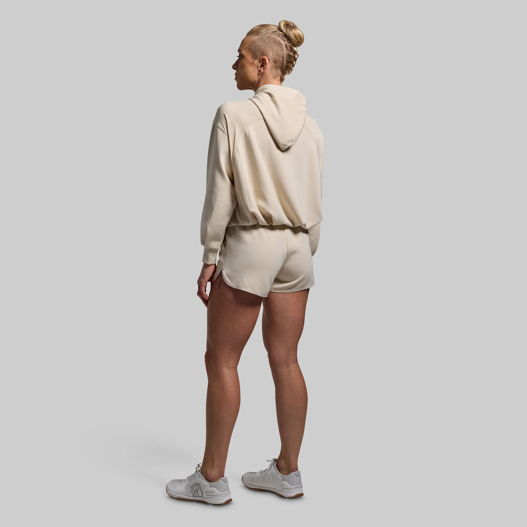 Lounge Lux Short Set (Oatmeal) - Image 2