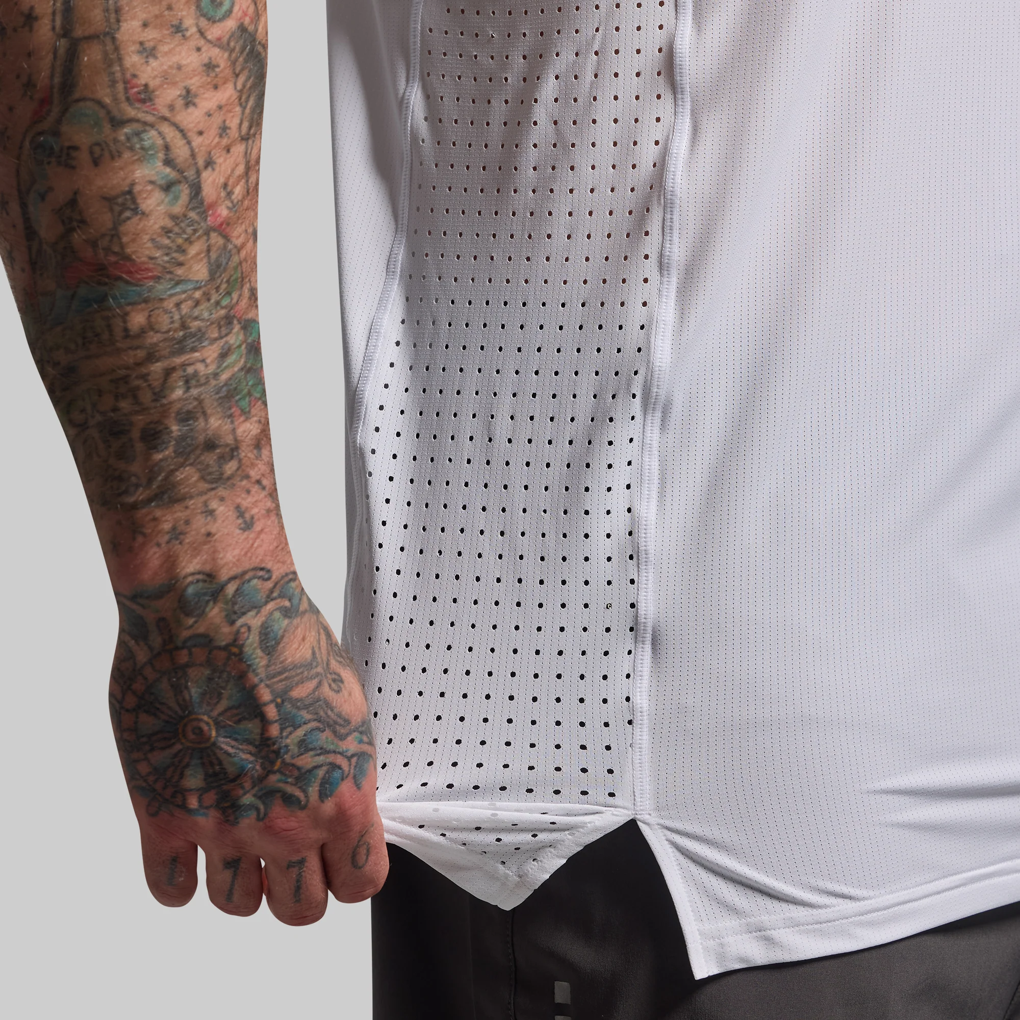 Men's Endurance Tank (White) - Image 5