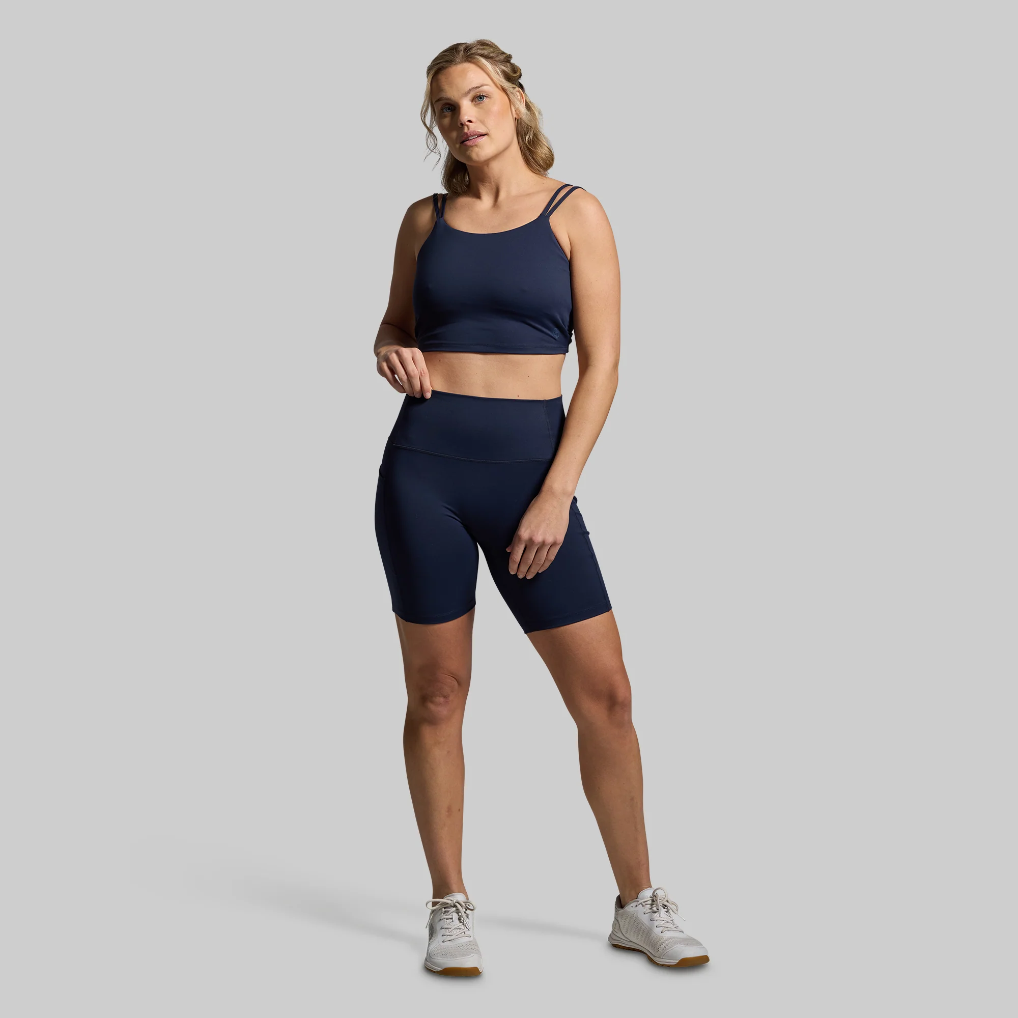 Don't Get It Twisted Sports Bra (BP Navy) - Image 5