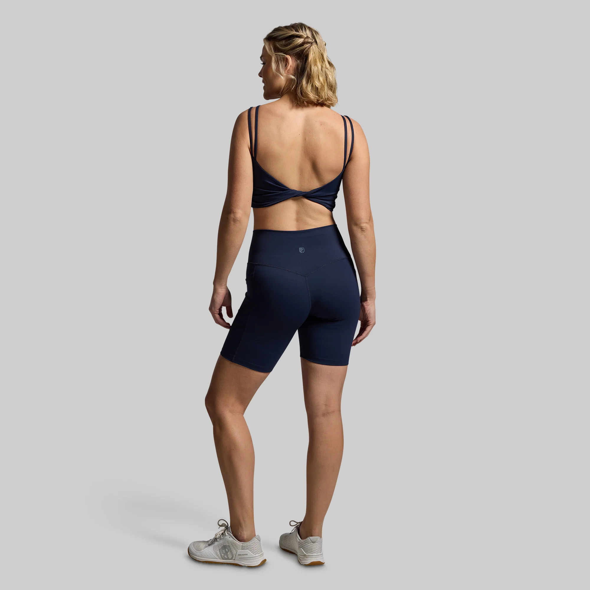 Don't Get It Twisted Sports Bra (BP Navy) - Image 4