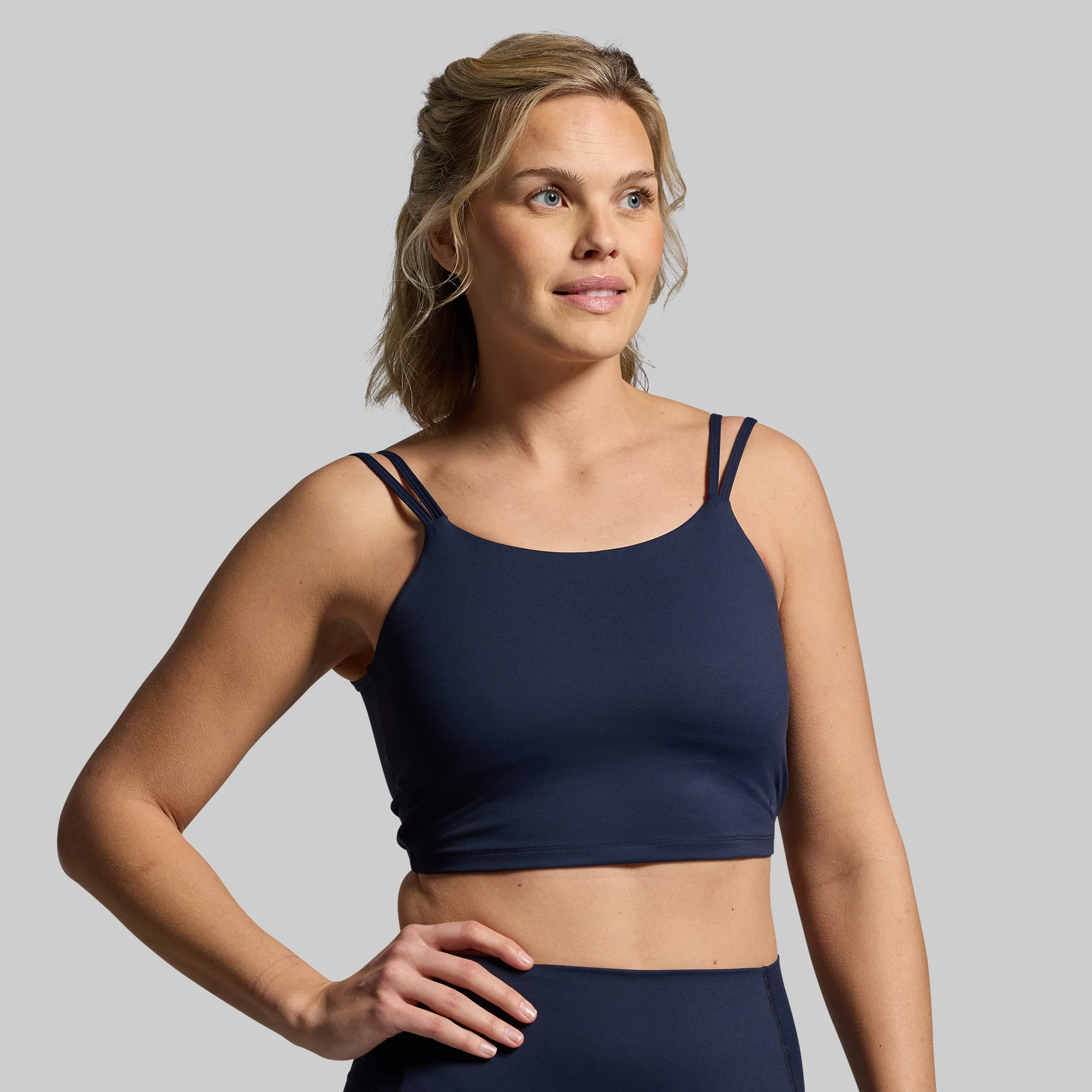 Don't Get It Twisted Sports Bra (BP Navy) - Image 2