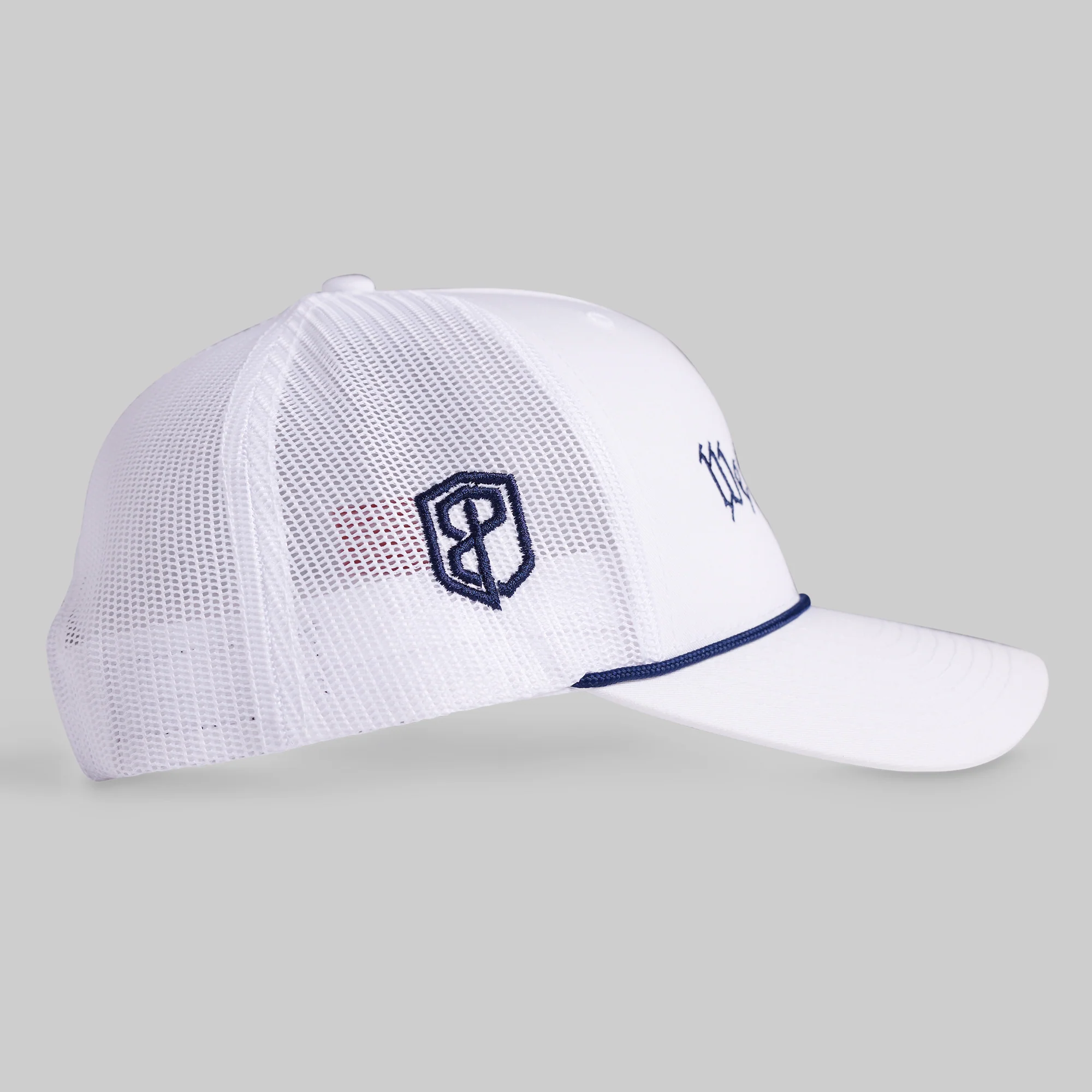 We the People Trucker Hat with Rope (White) - Image 5