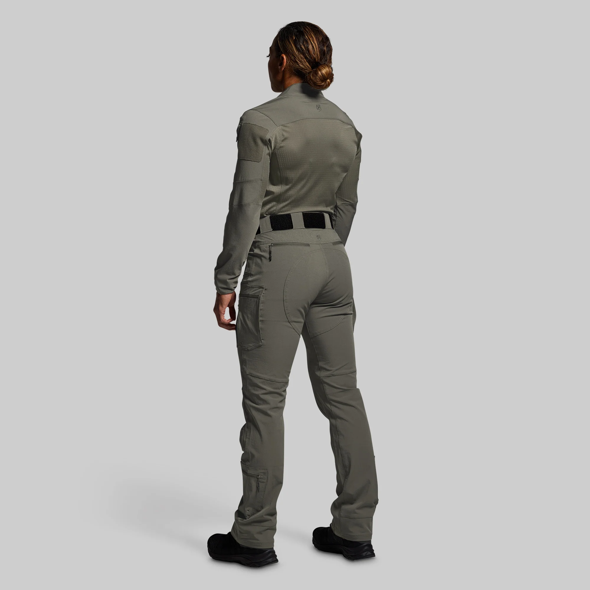 Women's Long Sleeve Op Top Pro (Ranger Green) - Image 10