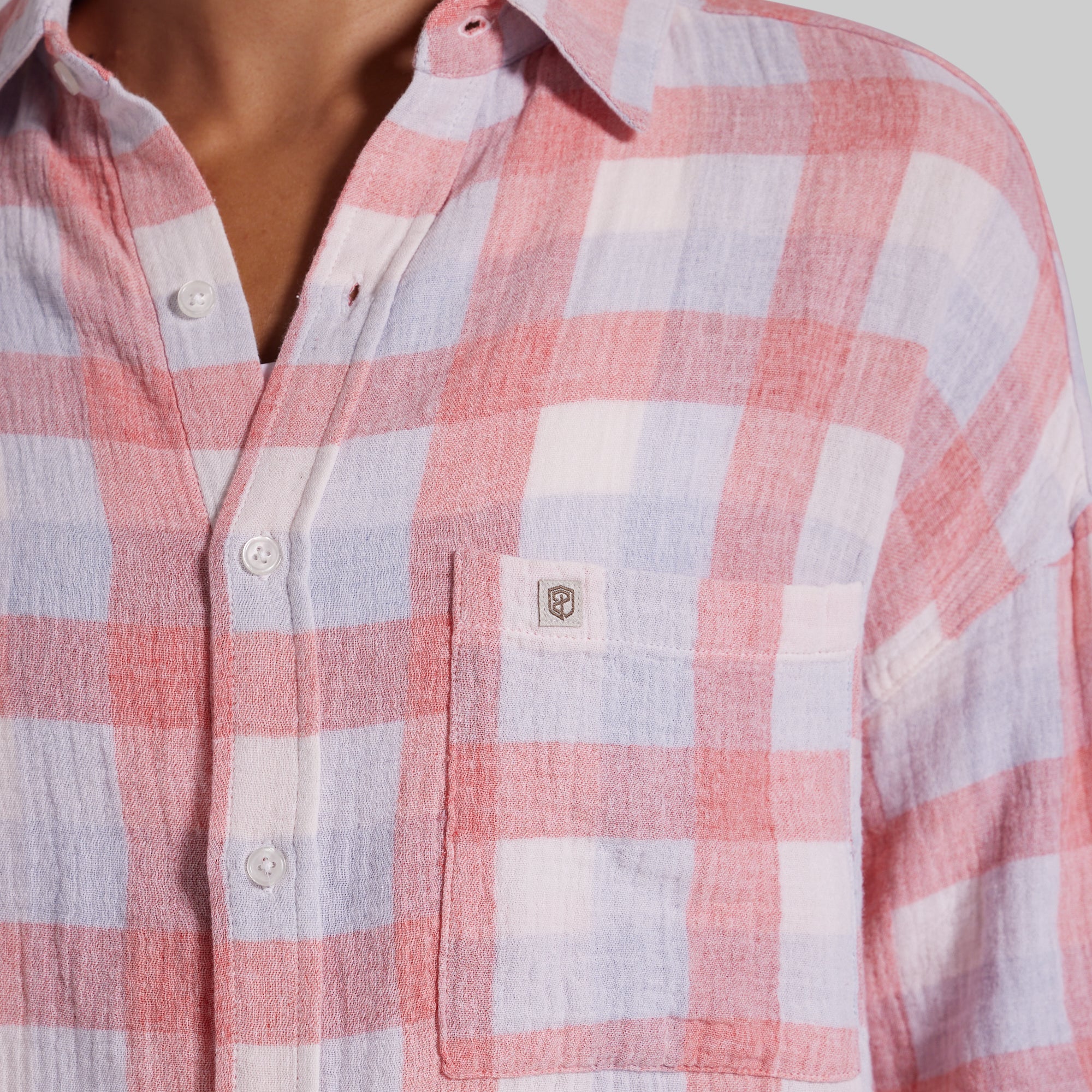 Women's Oversized Summer Plaid (Vintage USA) - Image 5