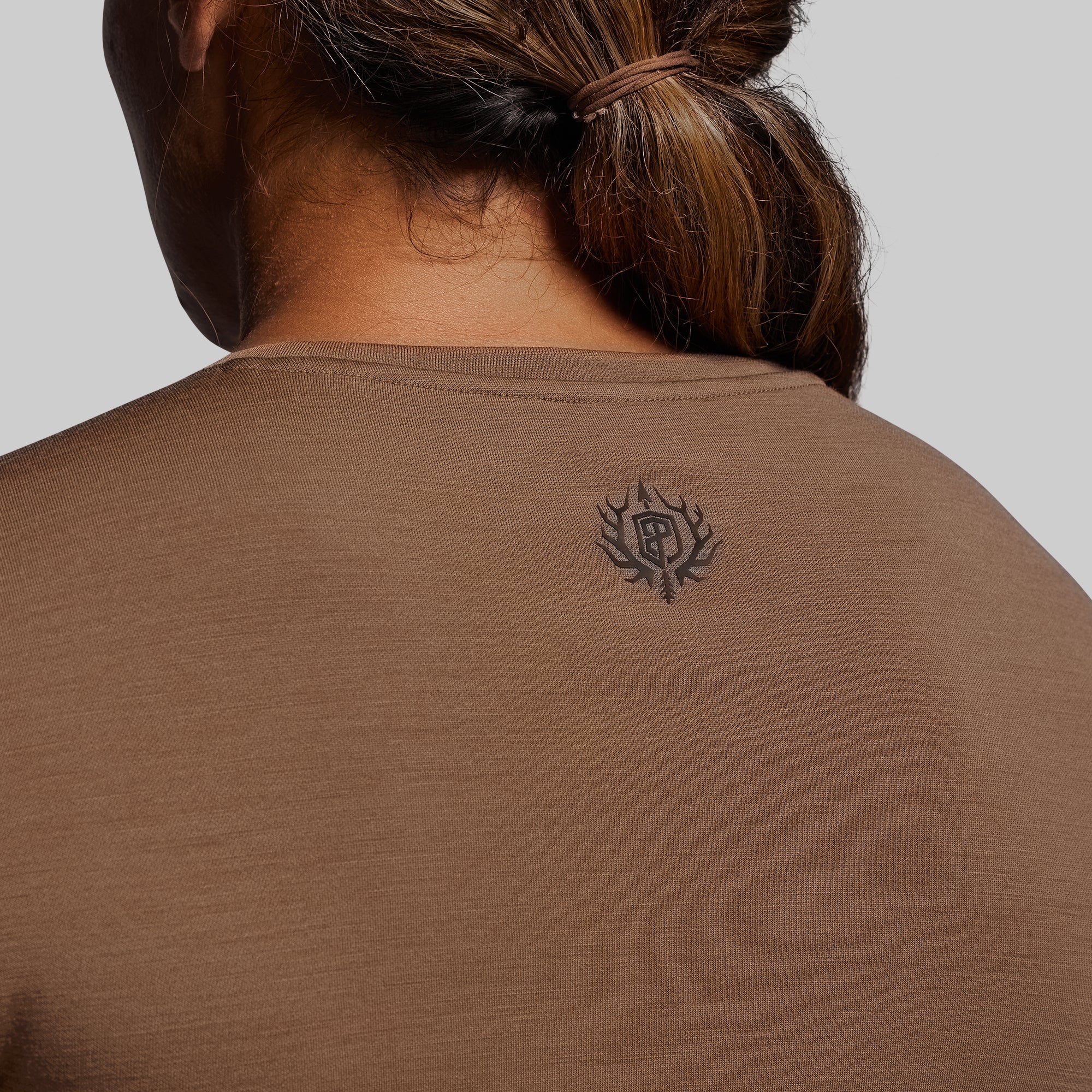 Women's Ridgeline Merino Thermal Top 240 (Coyote Brown) - Image 3